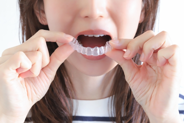大人の矯正治療マウスピース矯正
